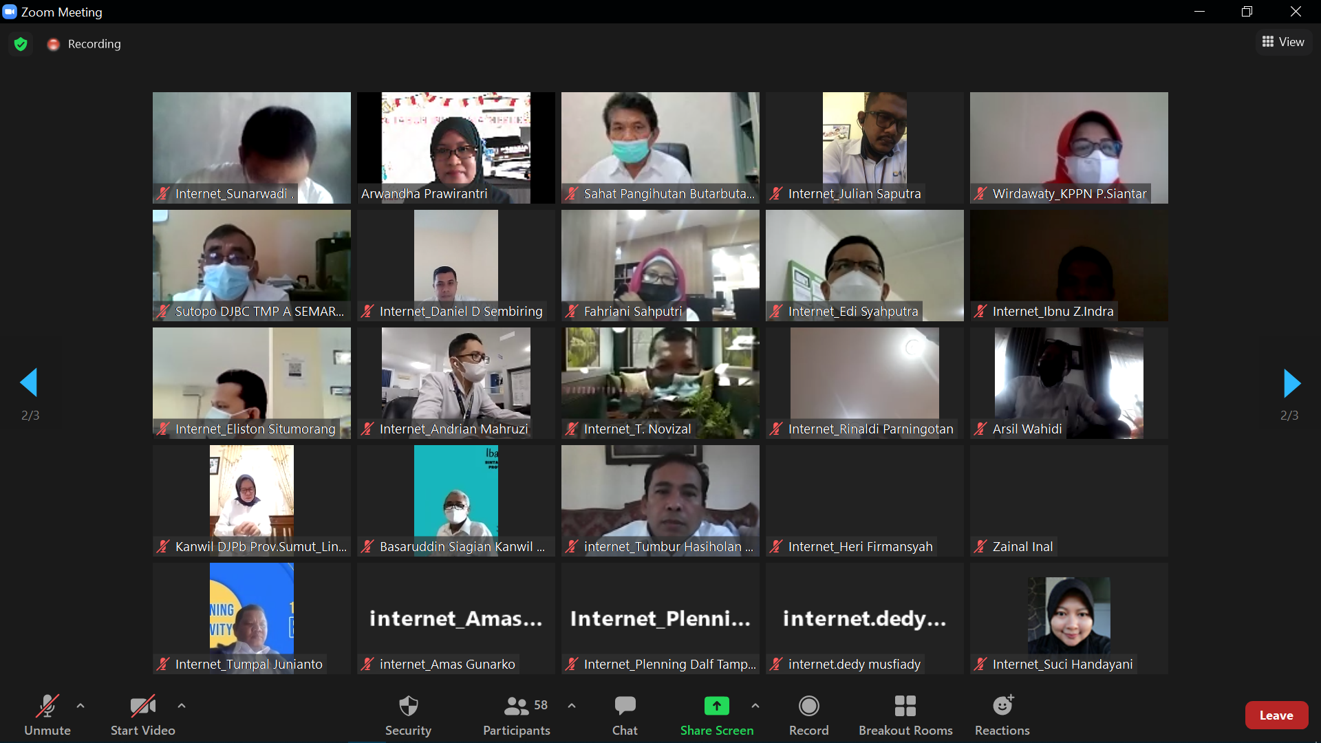 Pembukaan PJJ Penguasaan Wilayah dengan Optimalisasi Media Internet Angkatan III dan PJJ Persiapan Purnabhakti di BDK Medan